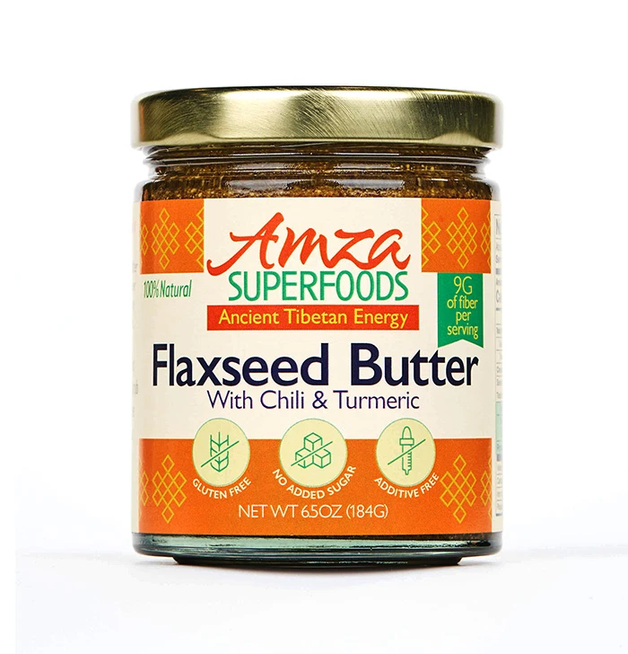 Flaxseed Butter with Chili & Turmeric